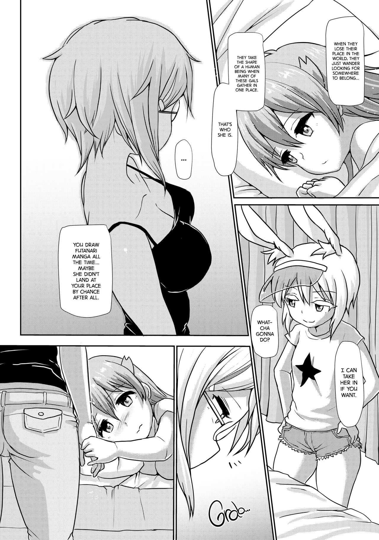 [Aoba Q Madou (Futaba Yodomu)] Futaman! 2 -Mayonaka no Futanari Girl- | Futaman! Ch.2: Midnight Futanari Girl [English] [2d-market.com] [Decensored] [Digital] page 27 full