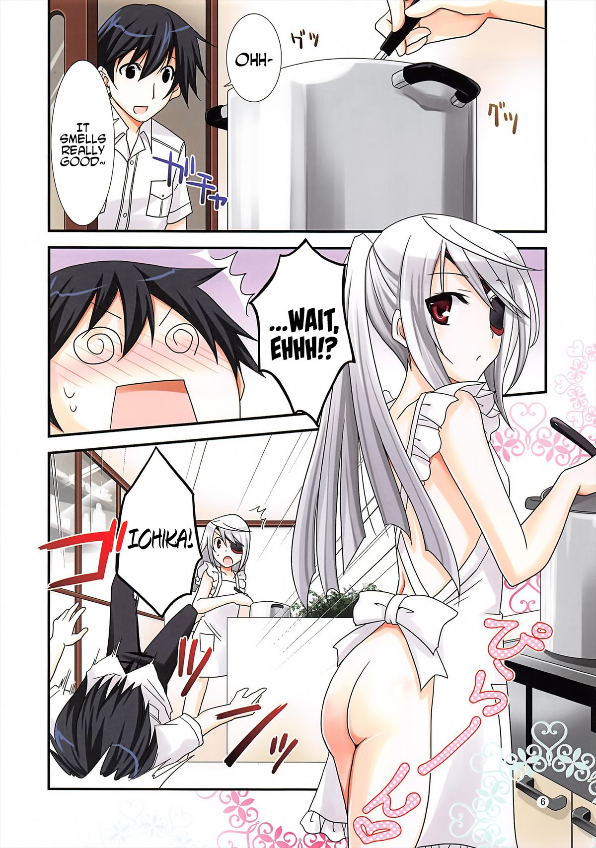 (C81) [CHAGASHI SAIBAN (Yamabuki Mook)] Laura Taichou to Dekirukana | Can I do it with Commander Laura? (Infinite Stratos) [English] =TV= page 6 full