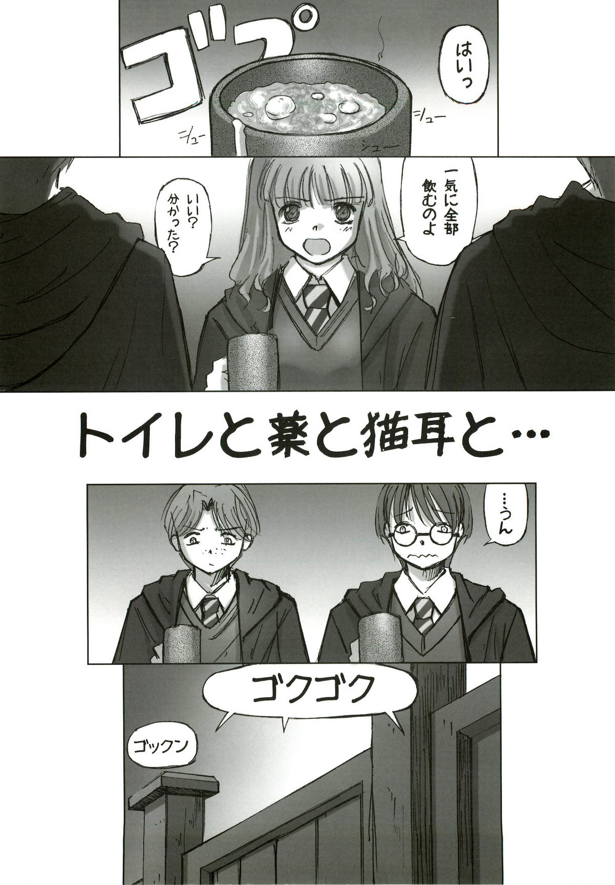 (CR33) [G-Power! (SASAYUKi)] I Love Hermione (Harry Potter) page 4 full