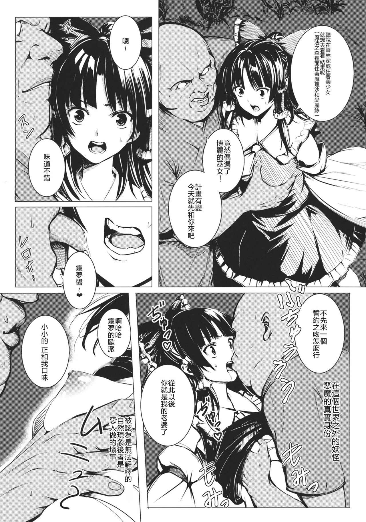 (C89) [Susano Arashi (Takemori Shintarou)] Jikou Seiritsu (Touhou Project) [Chinese] [CE家族社] page 11 full