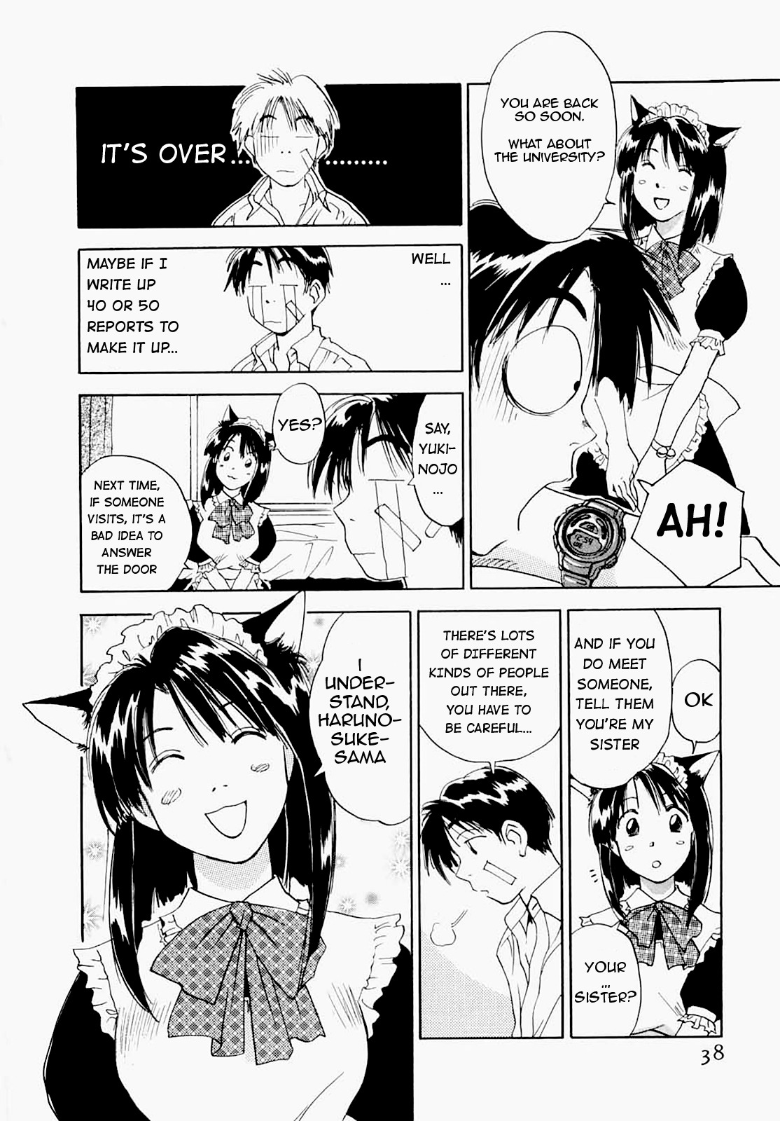 [Juichi Iogi] Maidroid Yukinojo Vol 1, Story 1-4 (Manga Sunday Comics) | [GynoidNeko] [English] [Decensored] page 39 full