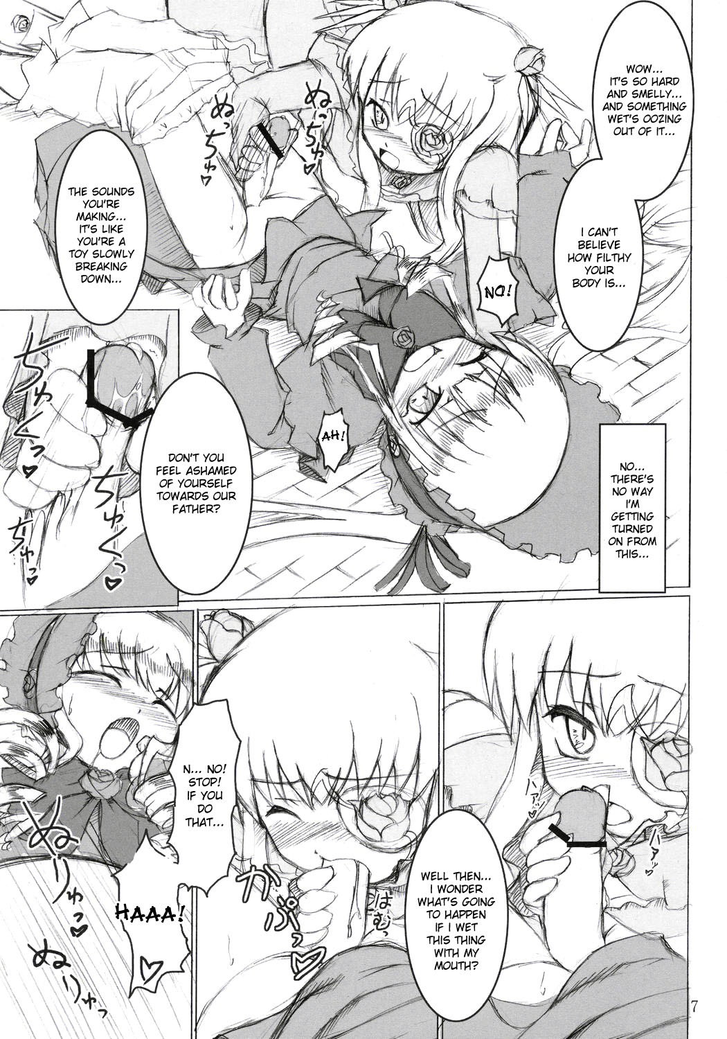 (Futaket3) [Ororiya Enpitsudo (Hiroe Natsuki, Murian)] Ibara no Michi | Path of Thorns (Rozen Maiden) [English] [DesuDesu] page 6 full