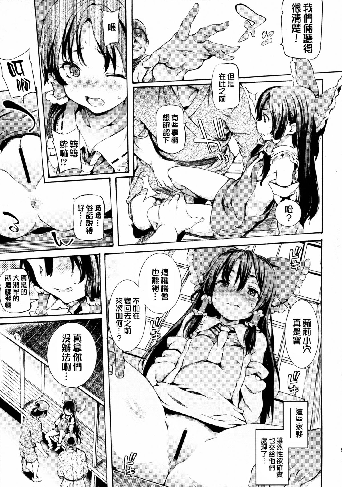 (C89) [Satellites (Satetsu)] LORIM (Touhou Project) [chinese] [無毒漢化組] page 4 full