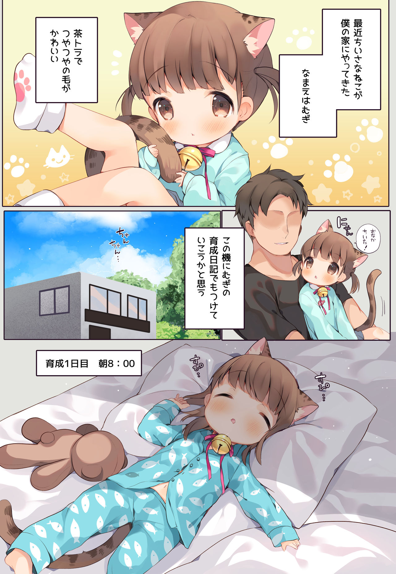 [SUNCHILD (Midoriha Mint)] Nyanko Ikusei Nikki Sono 1 page 4 full