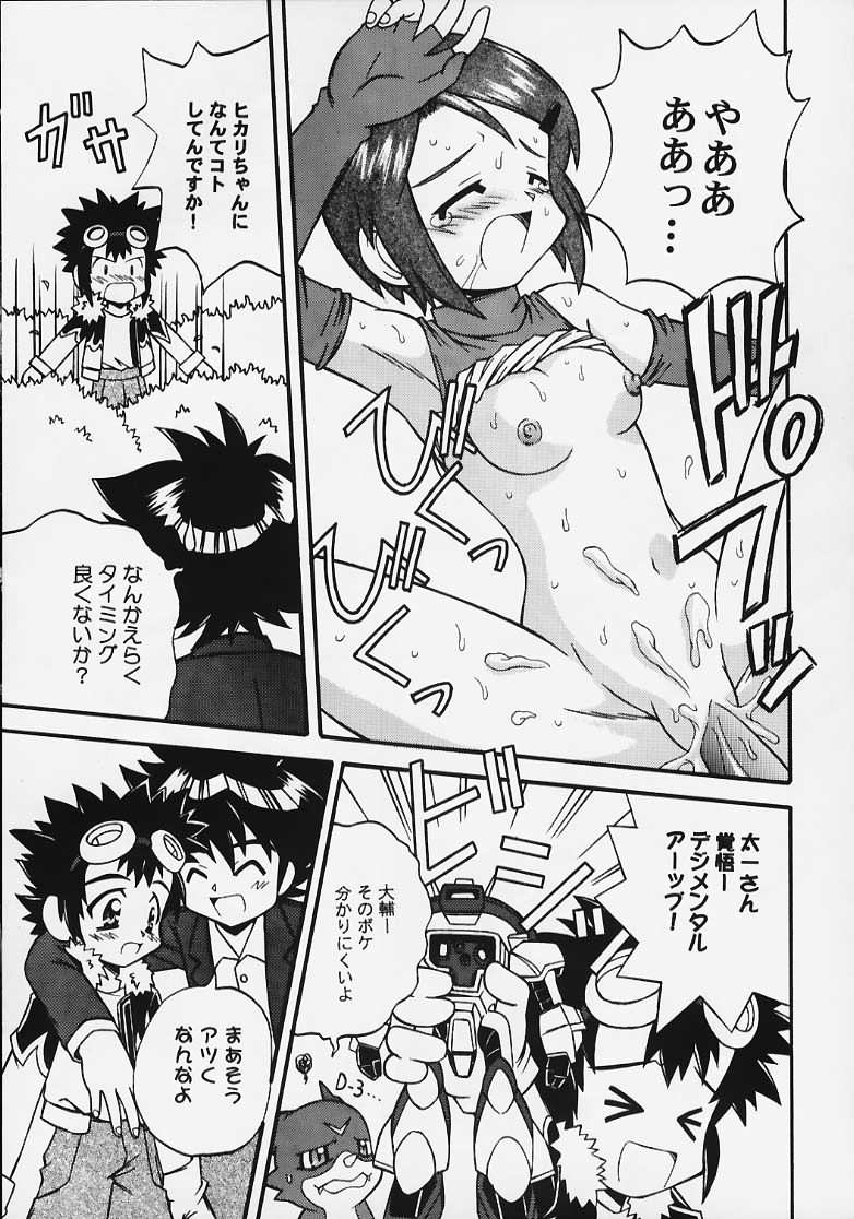 [Jigen Bakudan (Kanibasami)] evolution (Digimon Adventure 02) page 10 full