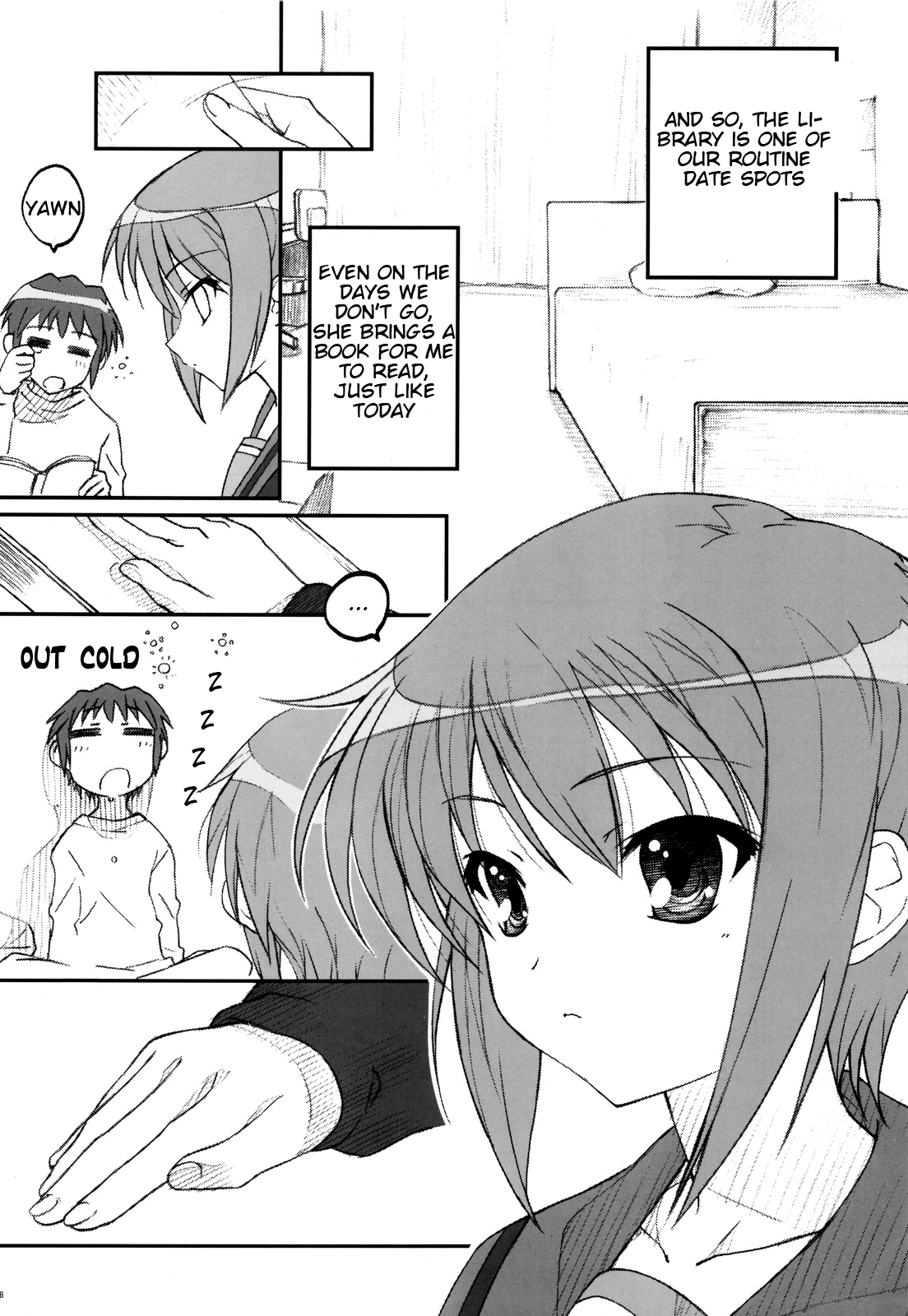 (SC46) [TIMTIM MACHINE (Kazuma G-version)] TIMTIM MACHINE 21 Gou (The Melancholy of Haruhi Suzumiya) [English] {onichan} page 7 full