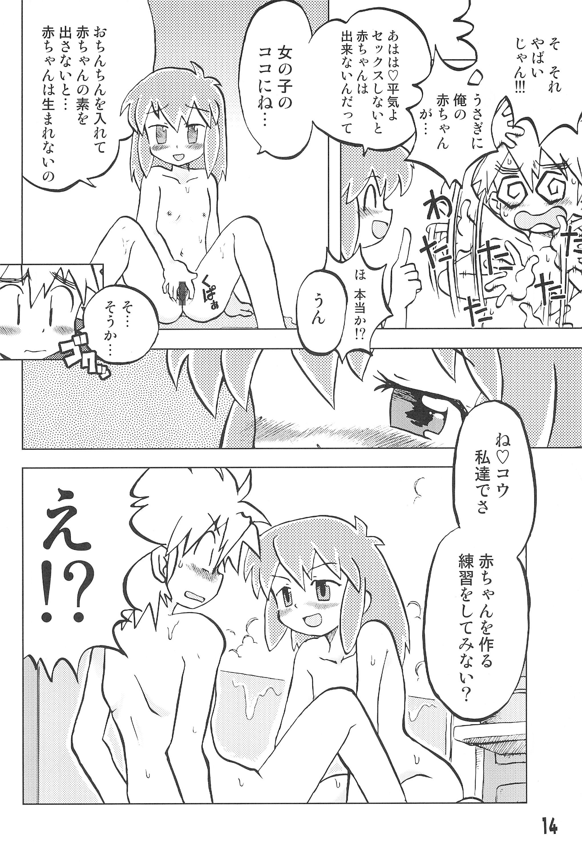 (C67) [Ukkaridou (Inari Satsuki)] Gacha Hime Kurokawa Usagi Hen (Gotcha Force) page 14 full