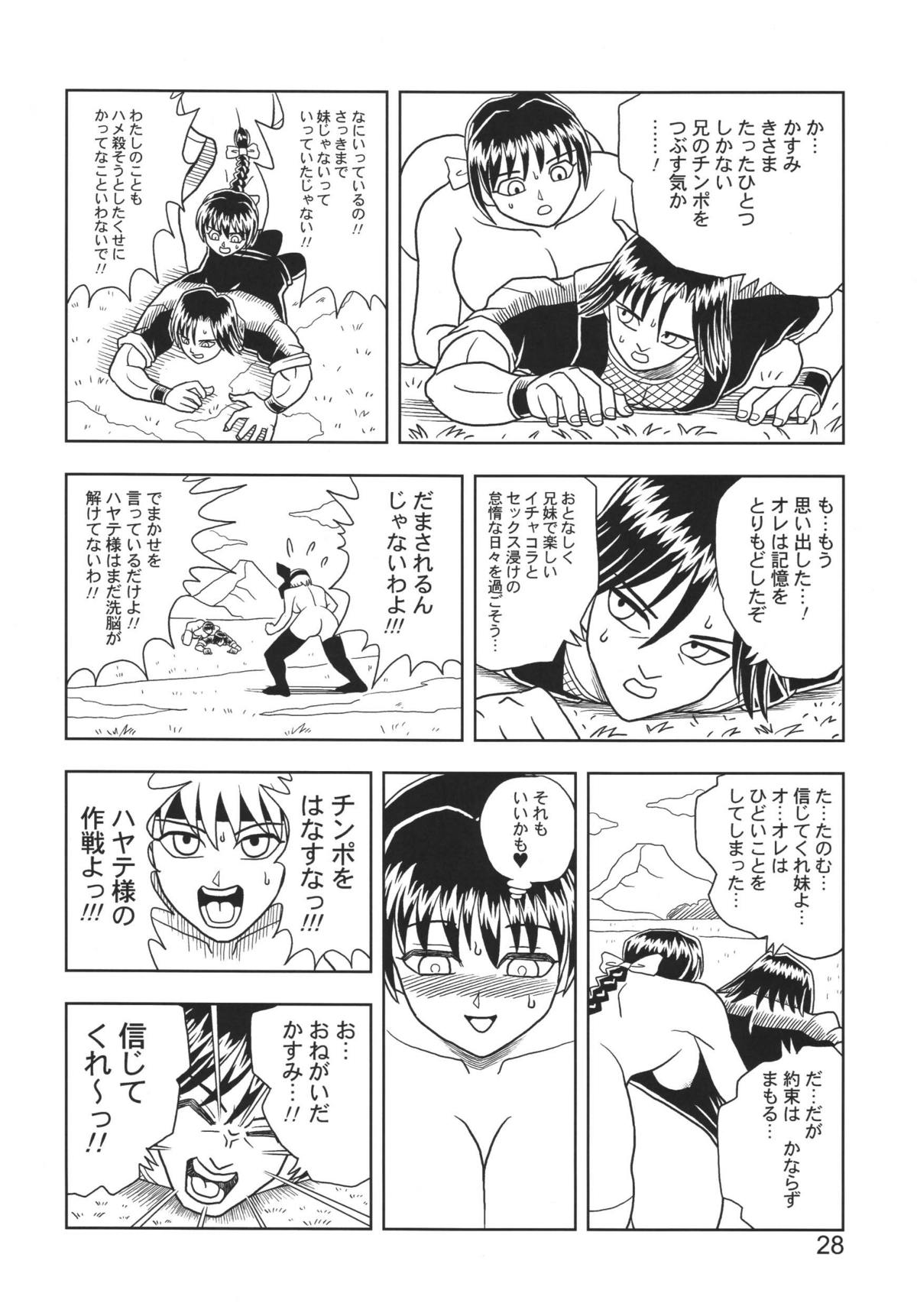 [Muchi Muchi 7 (Hikami Dan, Terada Tsugeo)] Kasumi or Ayane (Dead or Alive) page 28 full