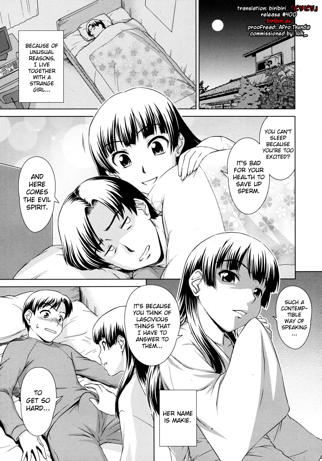 [Shinogi A-Suke] Yuugen Futsuma Kidan | A Strange Story of Fleeting Beauty and Exorcism (COMIC MUJIN 2011-09) [English] [biribiri] page 1 full