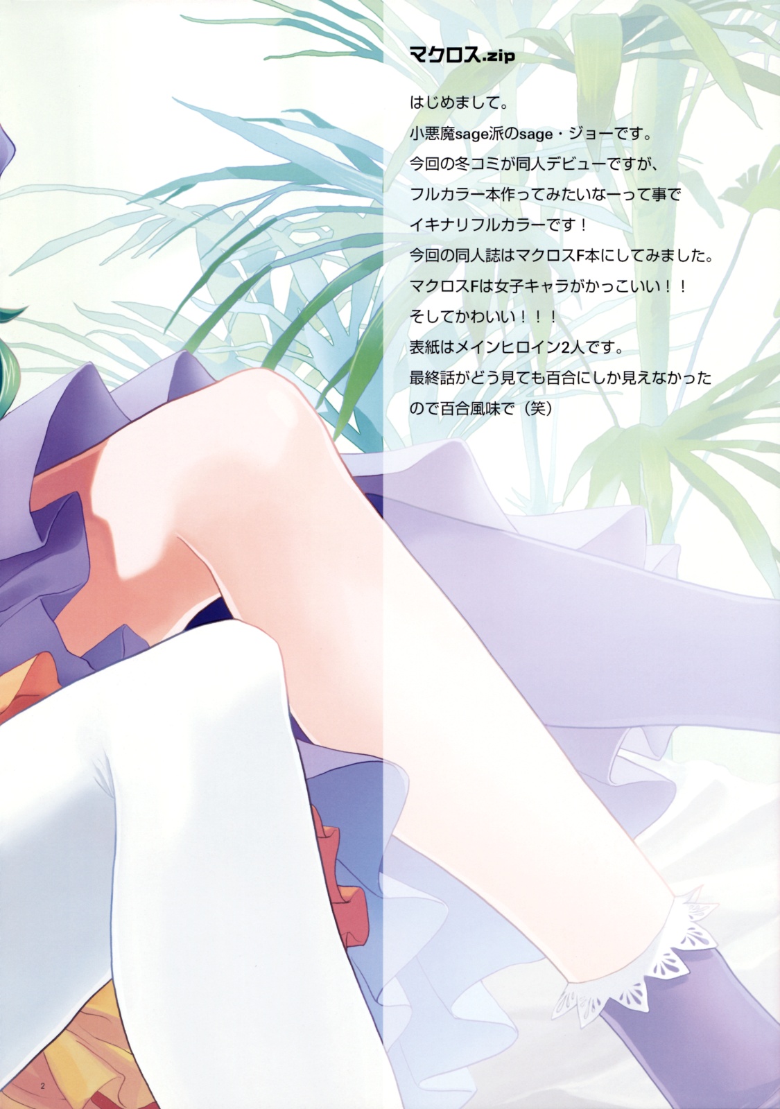 (C75) [Koakuma Sageha (Sage Joh)] Macross.zip (Macross Frontier) page 4 full