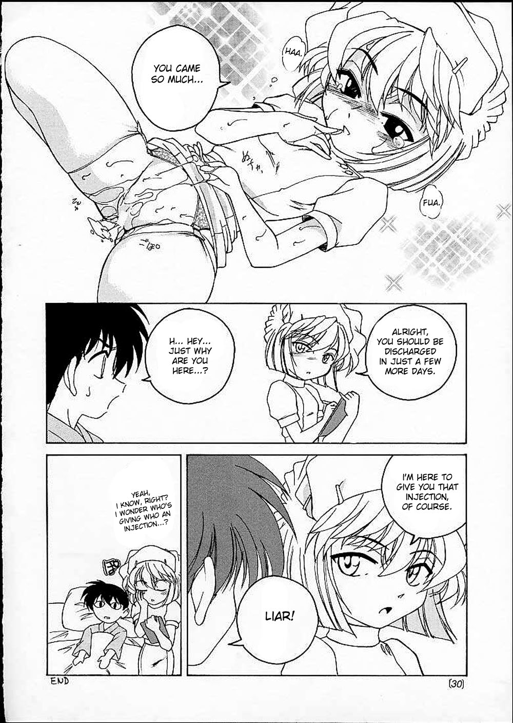 (C60) [Joshinzoku (Wanyanaguda)] Manga Sangyou Haikibutsu 03 (Detective Conan) [English] [desudesu] page 29 full