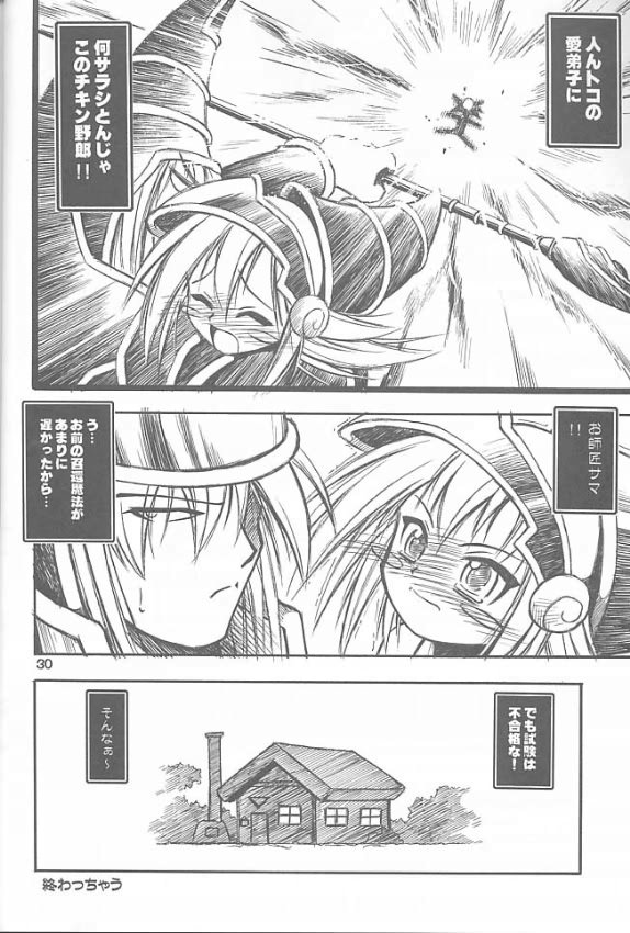 (C60) [RIROLAND (Kuuya, Satomi Hiroyuki)] Chou! JUMP A-GO! GO! (Shaman King) page 29 full