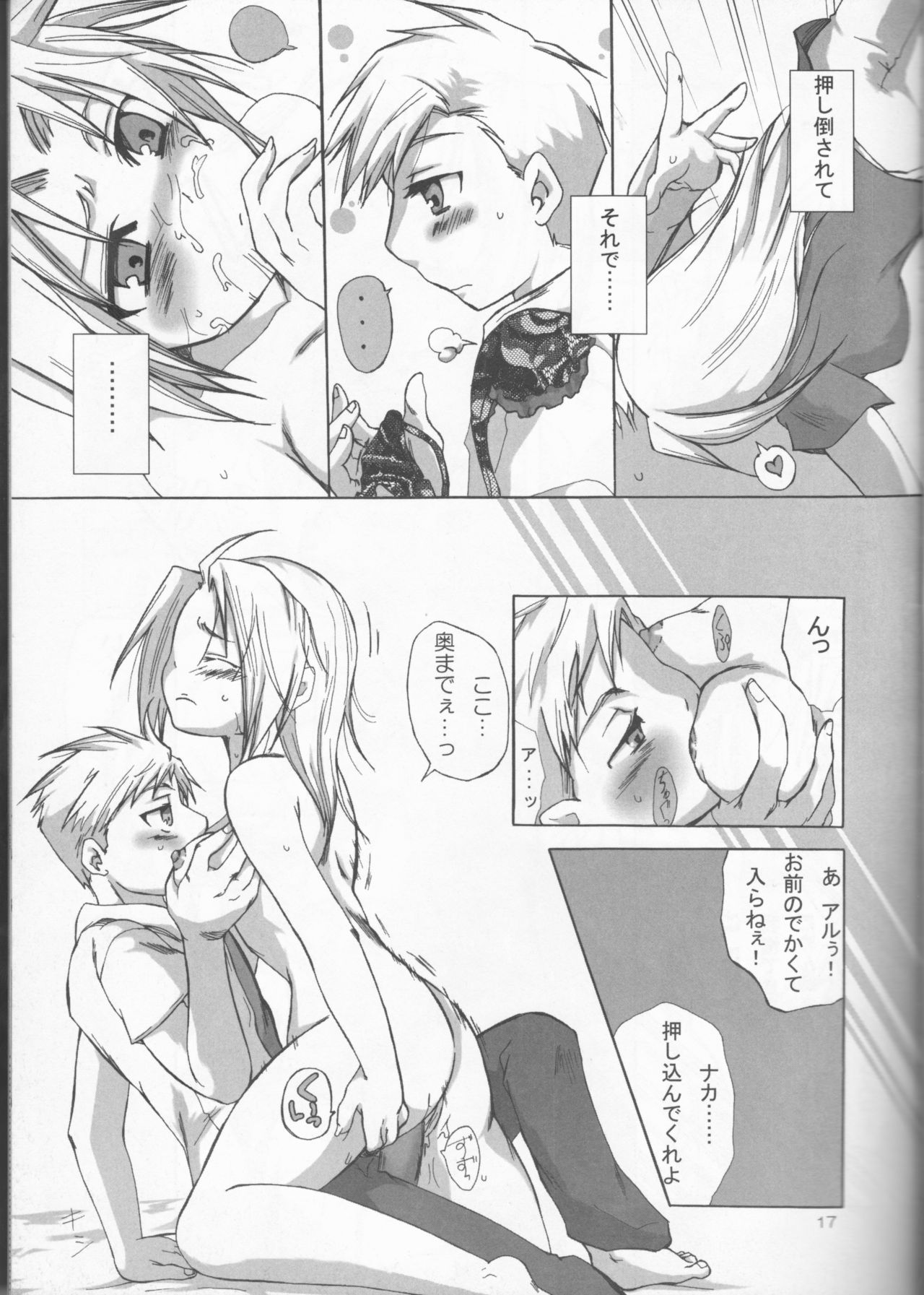 (C67) [scarabe (Aroharo)] Sensen Fukoku (Fullmetal Alchemist) page 17 full