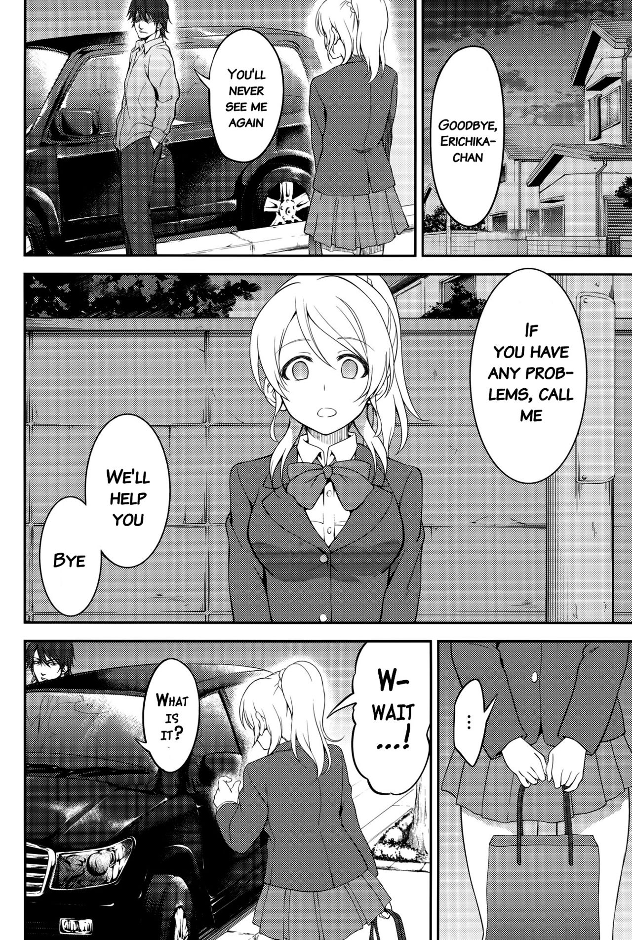 (C88) [Kuusou Banana (Nashiru)] Kankin, Rinkan, Erichika 2 (Love Live!) [English] {doujins.com} page 44 full