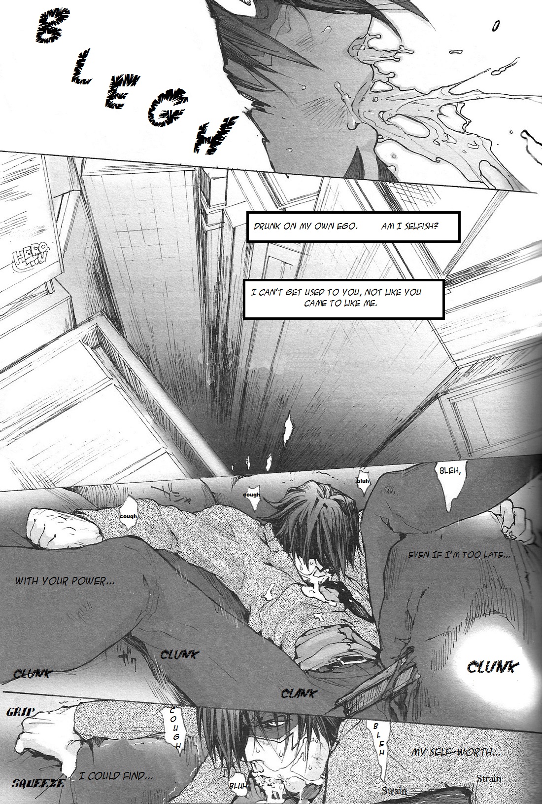 (C82) [UNKY (Unko Yoshida)] ONE HUNDRED SLAPPING (speechless) (Tiger & Bunny) [English] [Leon + Amyused] page 62 full