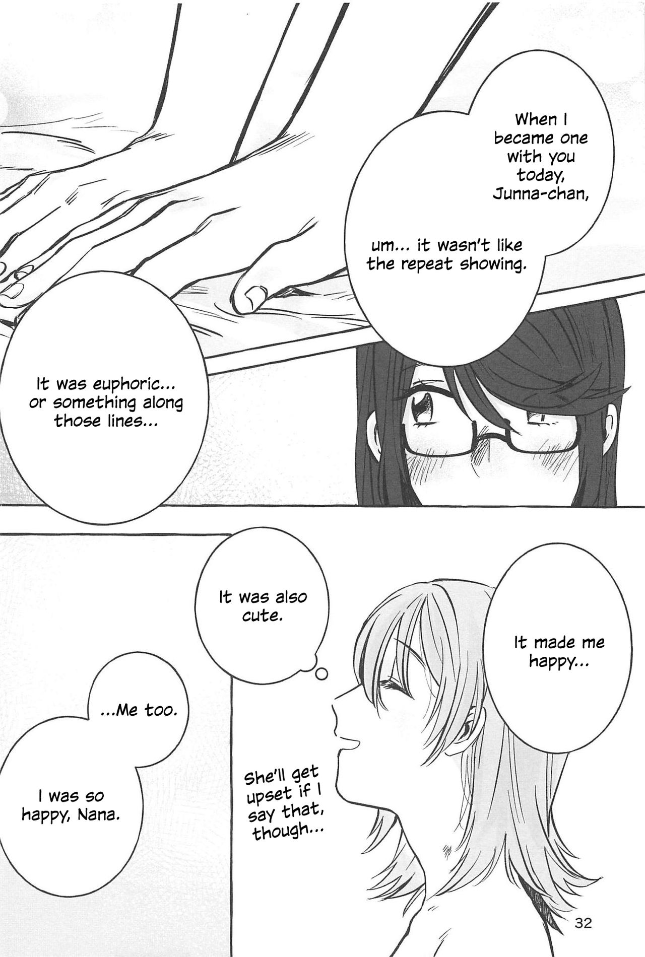 (Girls Love Festival 25) [chabochaboseinikuten (chabo)] manimani (Shoujo Kageki Revue Starlight) [English] page 31 full