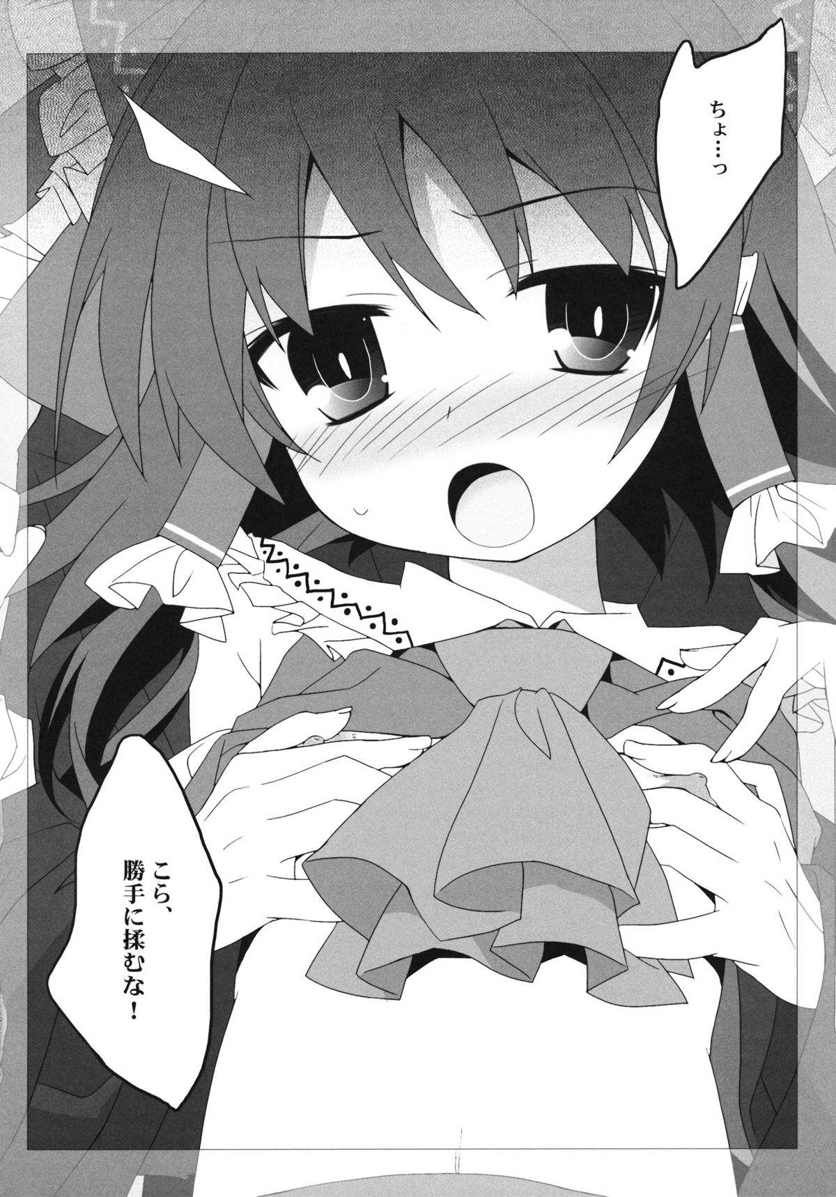 (C80) [Toriaezu(kari) (Tororo)] Osanpu Milk (Touhou Project) page 3 full