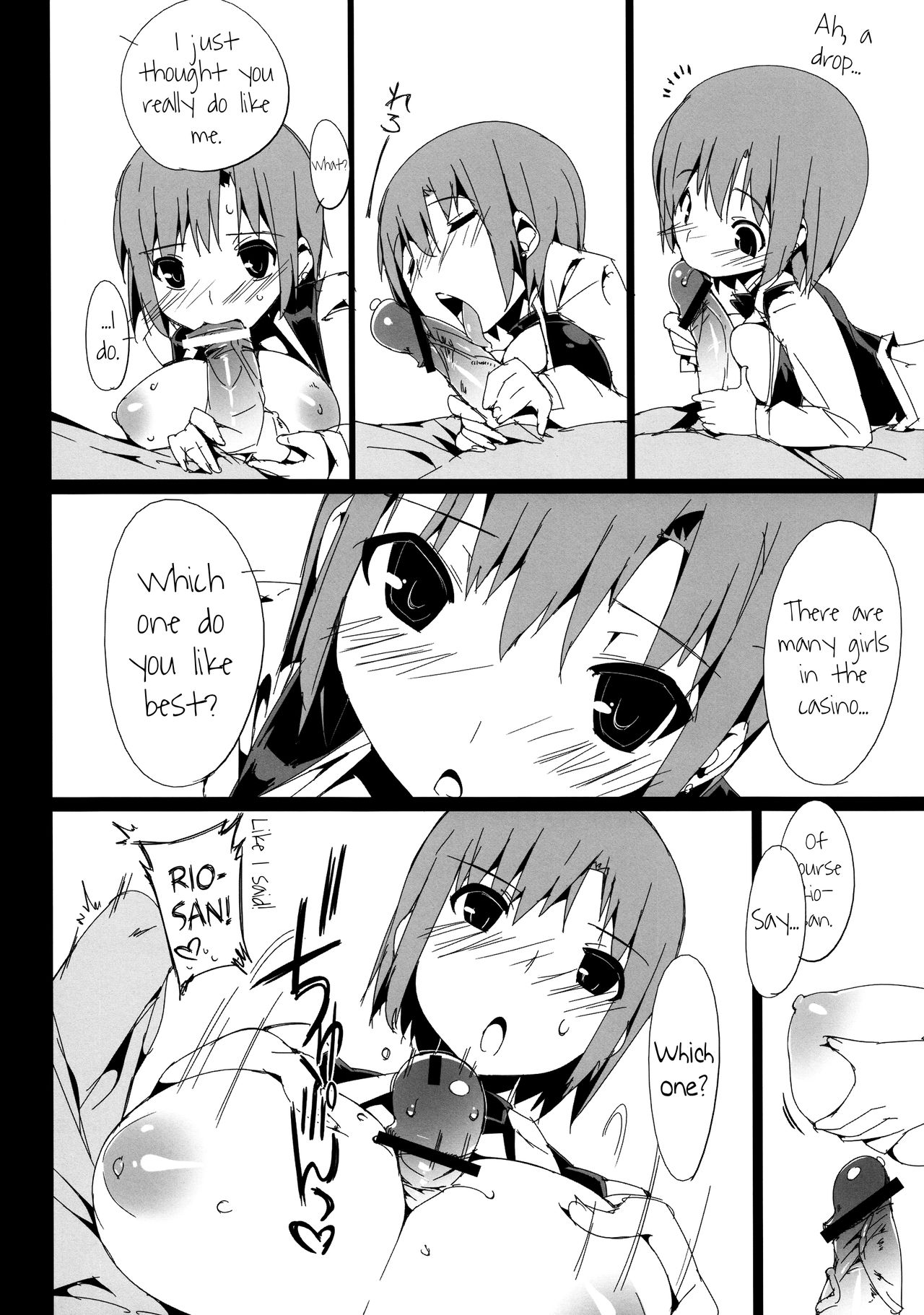 (C80) [Potato Salad (Kurisu)] Rio ni Koi Shite! (Super Black Jack) [English] [biribiri] page 19 full