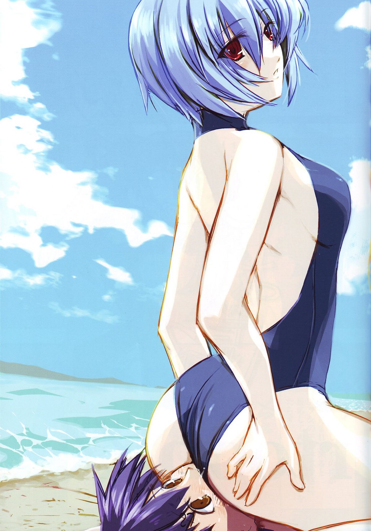 (C68) [Doujin Hoops, Eyes Of Dragon (Various)] Megamitachi No Kyuujitsu (Neon Genesis Evangelion) page 32 full