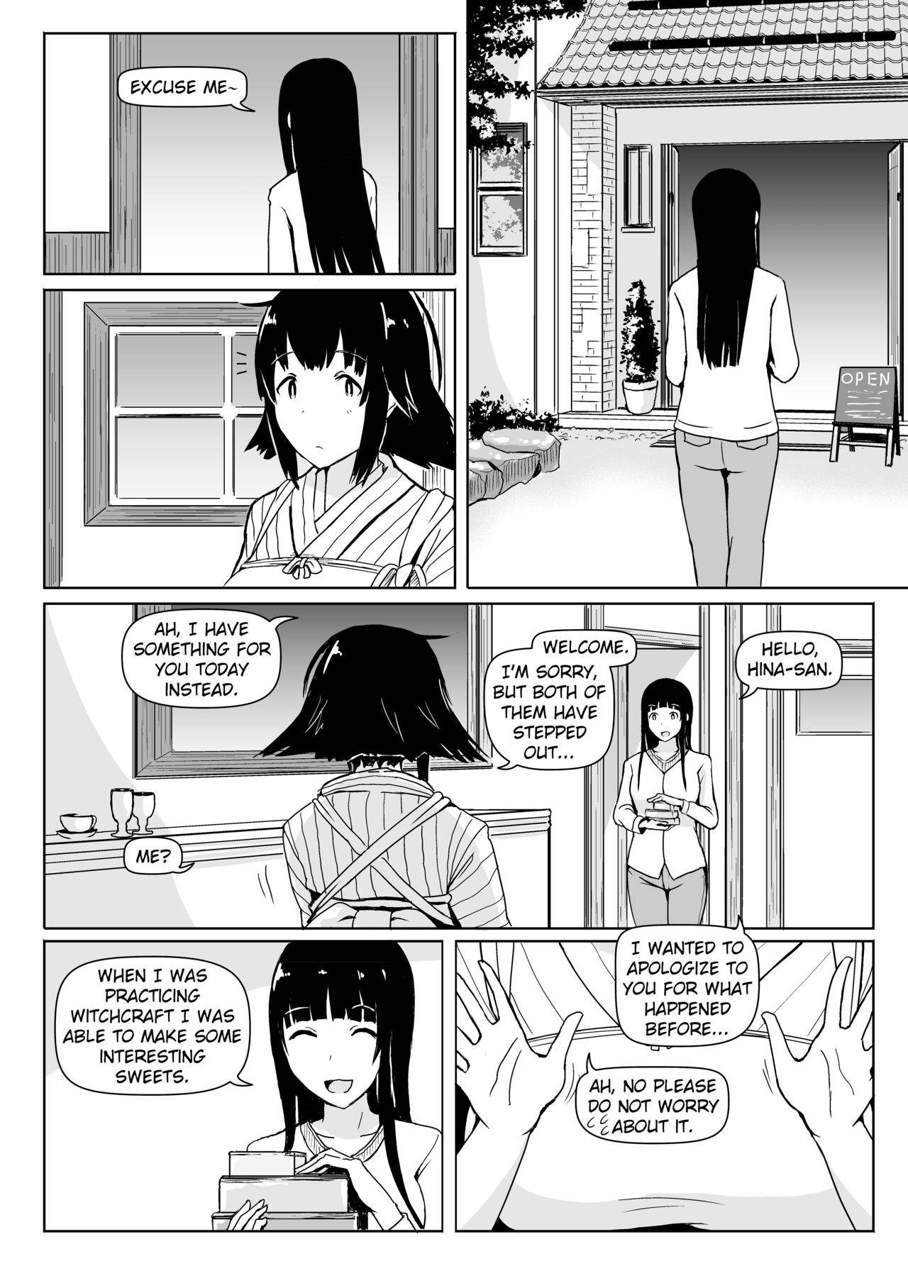 [Ochikonium (Terada Ochiko)] Eating Ghost (Flying Witch) [Japanese, English] [Digital] page 3 full