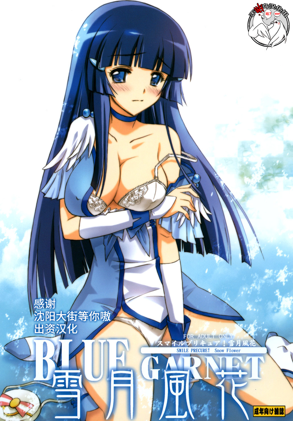 [BLUE GARNET (Serizawa Katsumi)] Setsugetsufuuka (Smile Precure!) [Chinese] [不咕鸟汉化组] [Digital] page 1 full