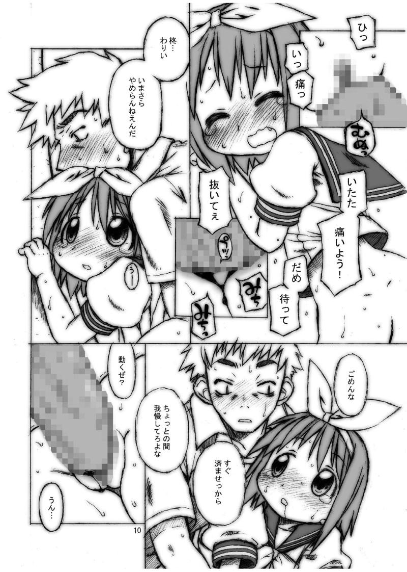 (Ryouousai 4) [USO Seisakusho (Harukaze Unipo)] Hazure Yasui Teenage Gear (Lucky Star) page 9 full