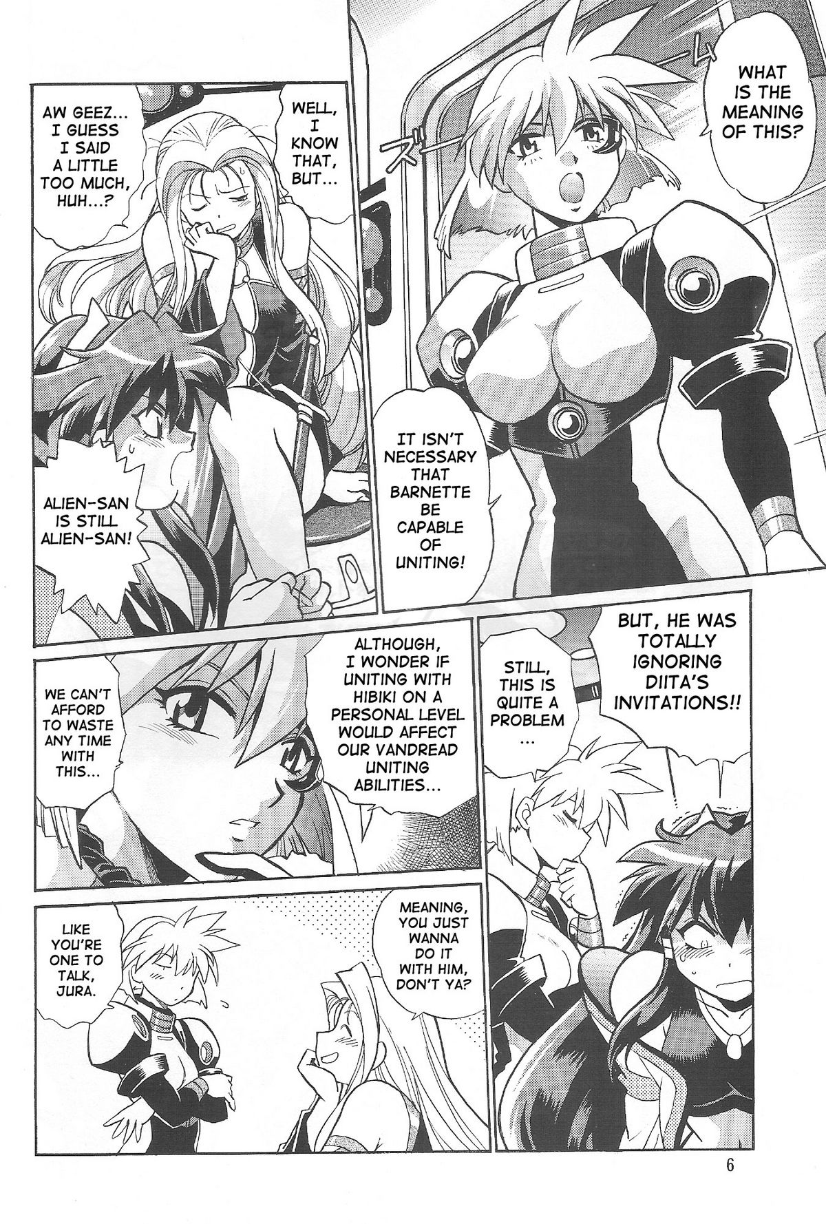 (C66) [Studio Katsudon (Manabe Jouji)] VANDREAD ALL CHARACTERS BOOK (Vandread) [English] {SaHa} page 5 full