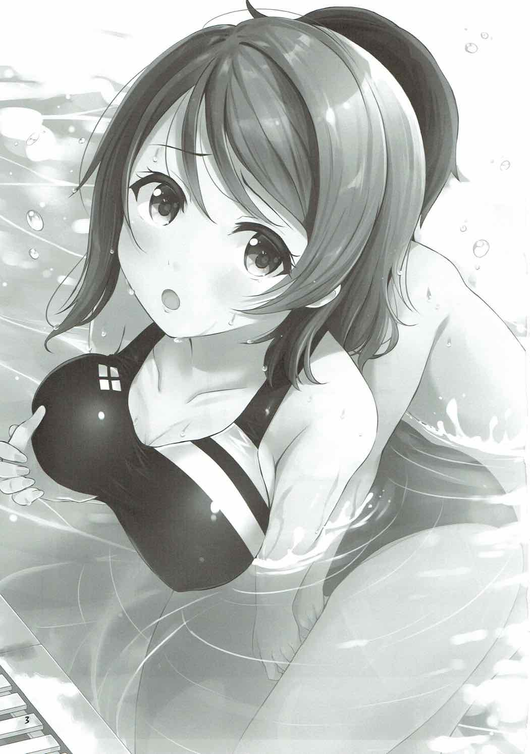 (C92) [Suteuka no Koya (Komone Ushio)] Watanabe You Sensei no Tokubetsu Jugyou (Love Live! Sunshine!!)  [Chinese] [寂月汉化组] page 3 full