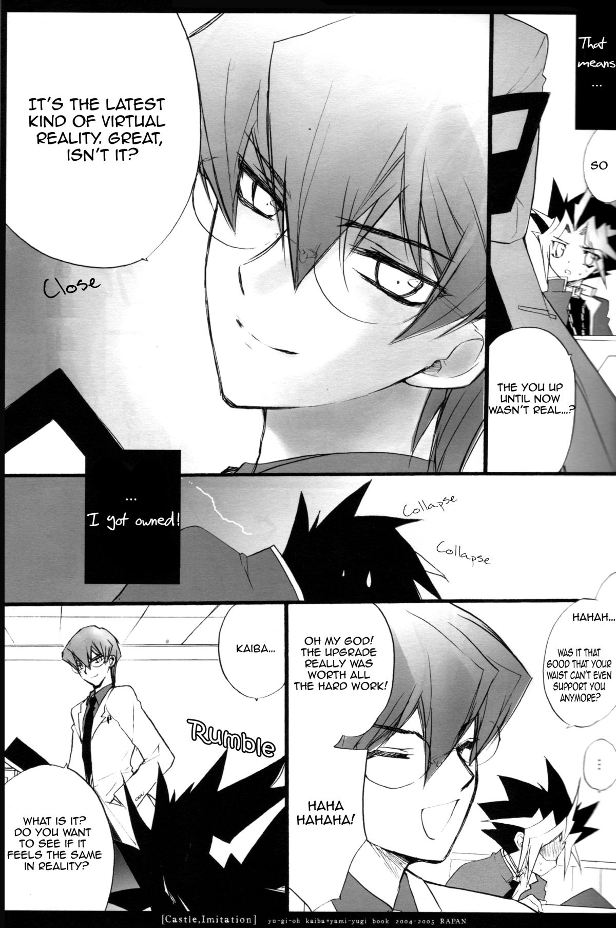 (C67) [Rapan (Himuro Shizuku)] Castle,imitation (Yu-Gi-Oh!) [English] [utopia-doujinshi] page 12 full