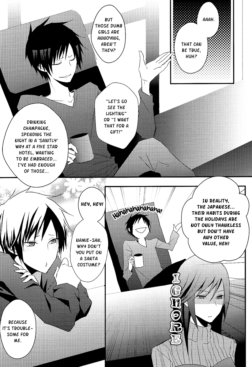 (C81) [UNAP! (Maine)] Bartender-Clad Santa Claus (Durarara!!) [English] [Yaoi-Sei] page 7 full