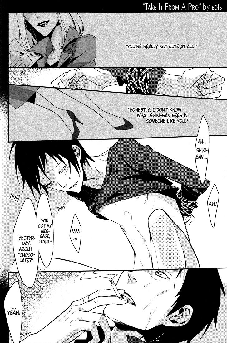 (C78) [WORLD BOX, Bon's (Yuu, Sumeragi Sora)] 2-nen to 8-kagetsu no Kiseki | A Journey of 2 Years and 8 Months (Durarara!!) [English] [ebil_trio] page 93 full