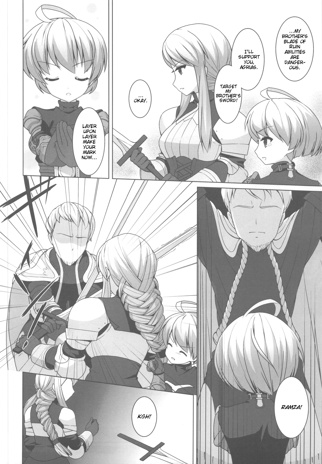 (C82) [C://A.D.D/ (Kiriyama Machi)] Kyuuketsu Kishi | Vampire Knight (Final Fantasy Tactics) [English] page 3 full