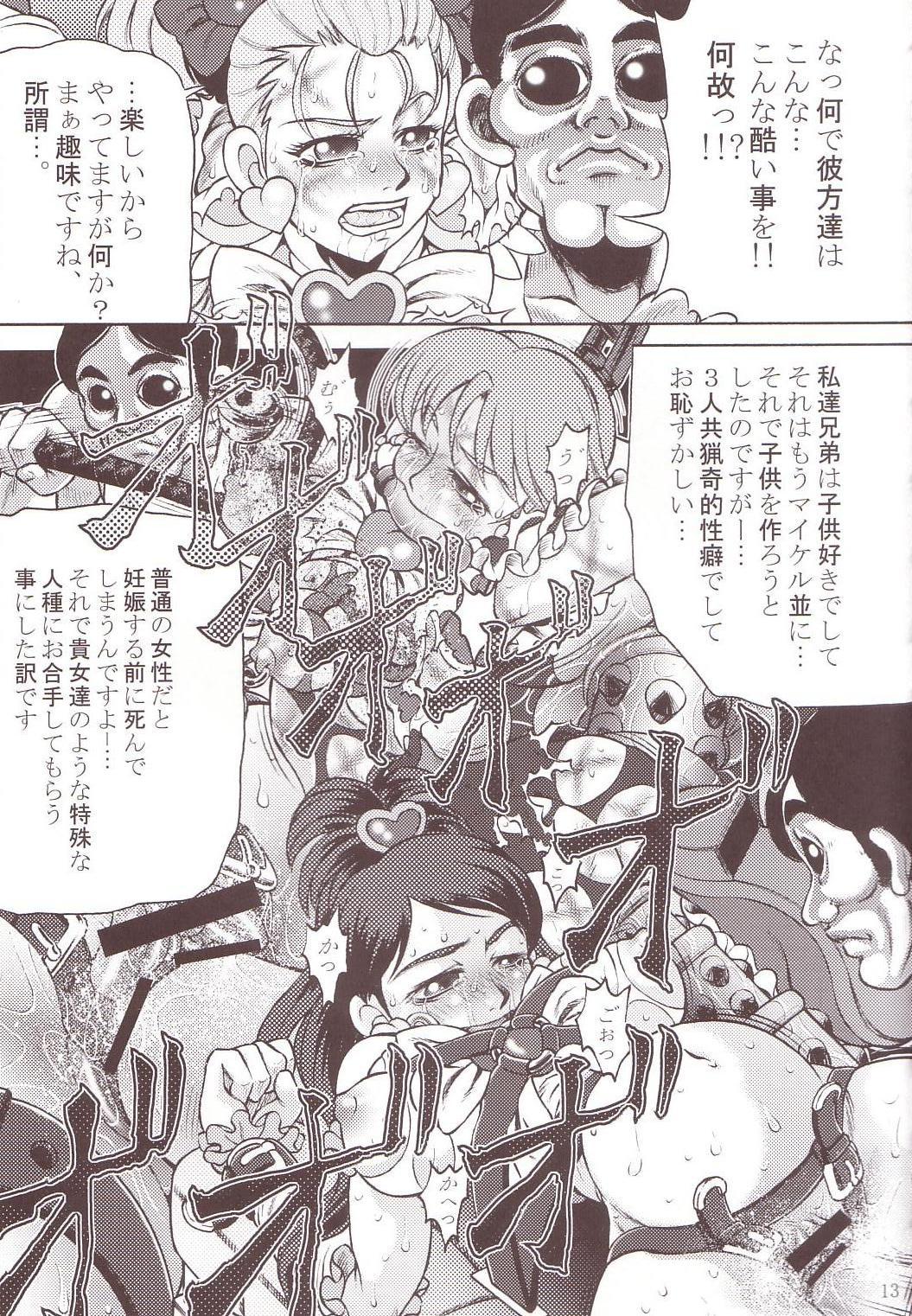 [Yuugai Tosho Kikaku (Tanaka Naburo)] Goumon Kan Sosei Hen (Futari wa Precure) page 12 full