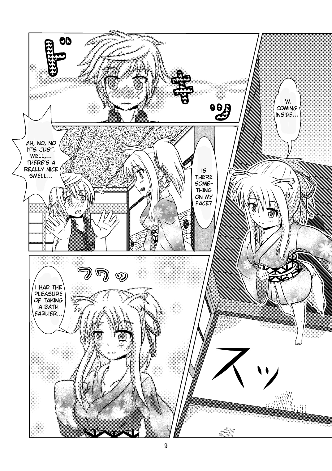 [Small Step (Kadocchi)] Onmitsu Hittou to Icha Love shitai (DOG DAYS) [English] [Fateburn Family] [Digital] page 8 full