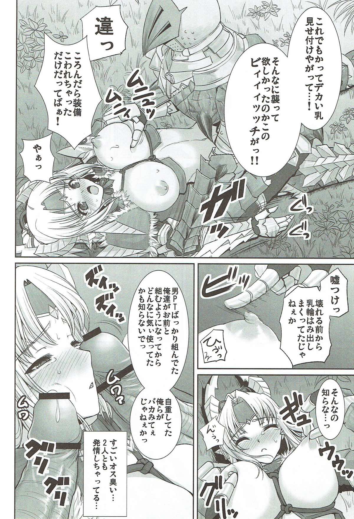 (C81) [Yohsyuan (Son Yohsyu, JJJ)] Jinou-chan no Junan (Monster Hunter) page 5 full