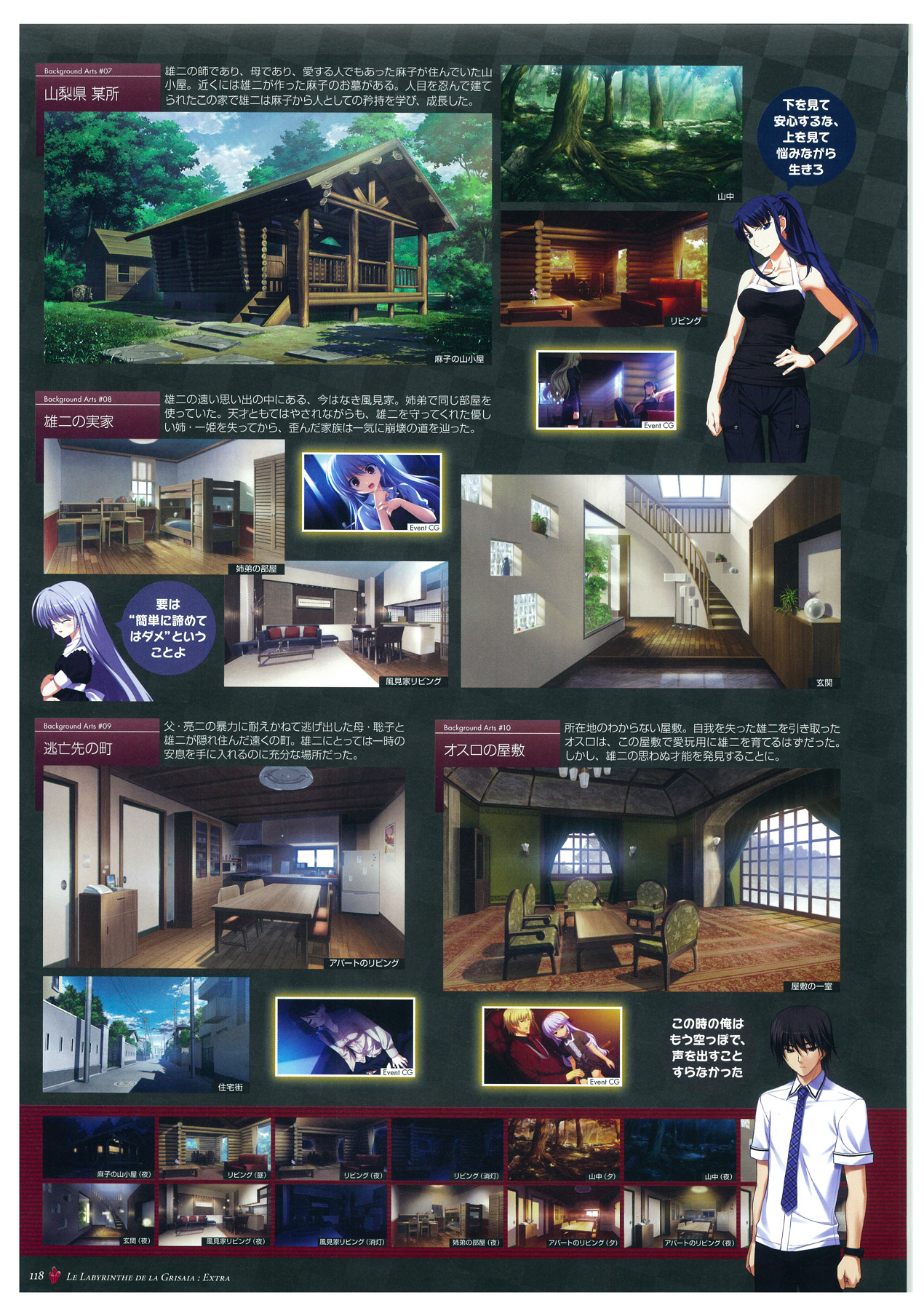 Grisaia no Meikyuu Visual Fanbook page 121 full