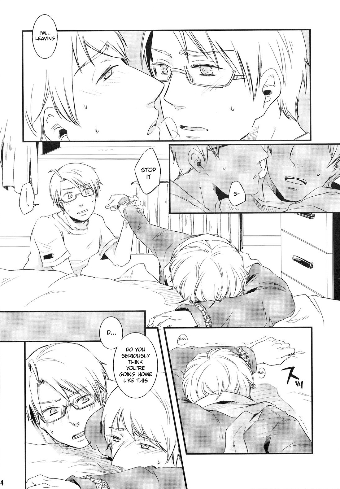 [Hetalia] NO PROBLEM [Yaoi] [ R-18] [ENG] page 13 full