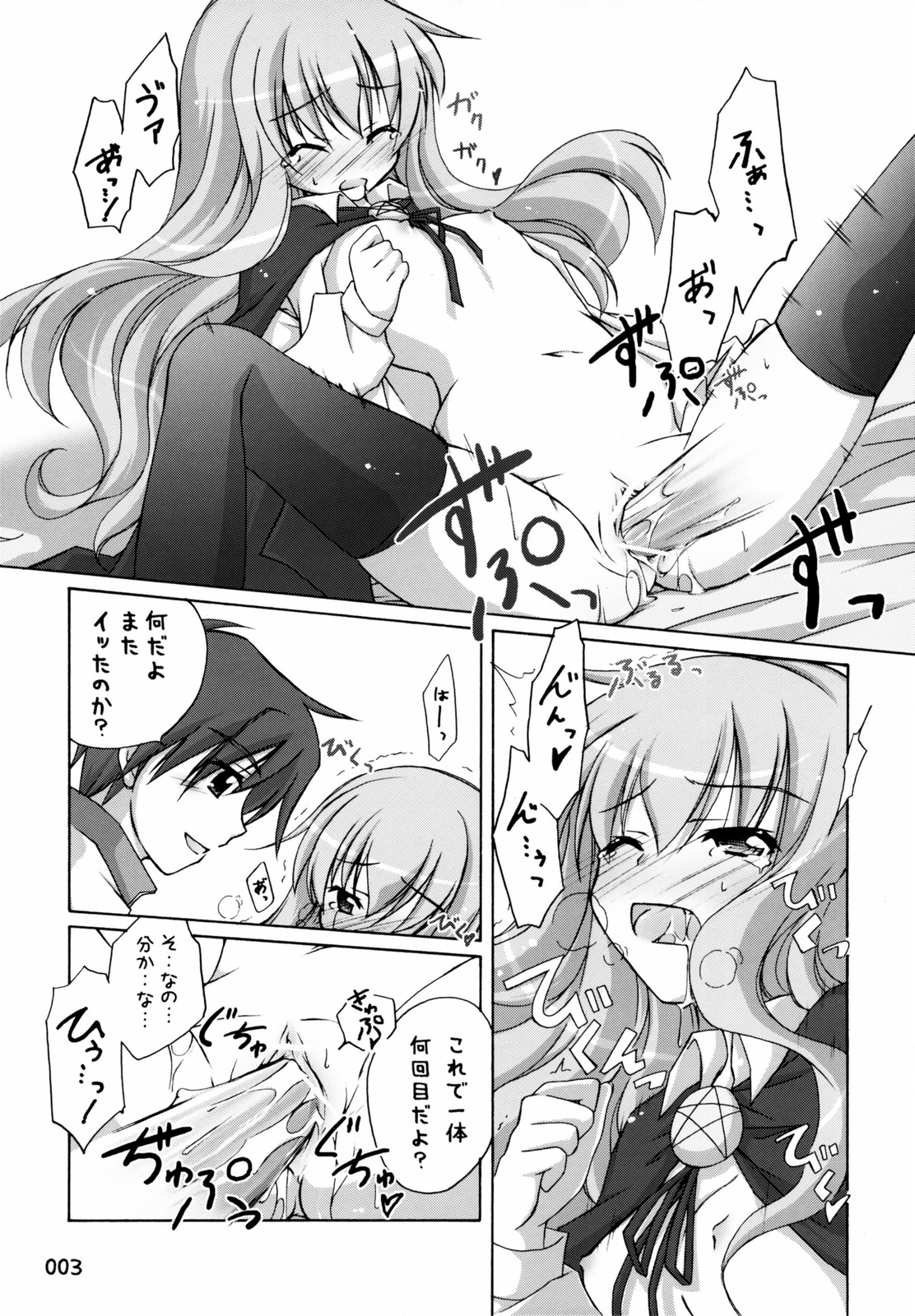 (SC33) [Titokara 2nd Branch (Manami Tatsuya)] Naisho no Kimochi (Zero no Tsukaima) page 2 full