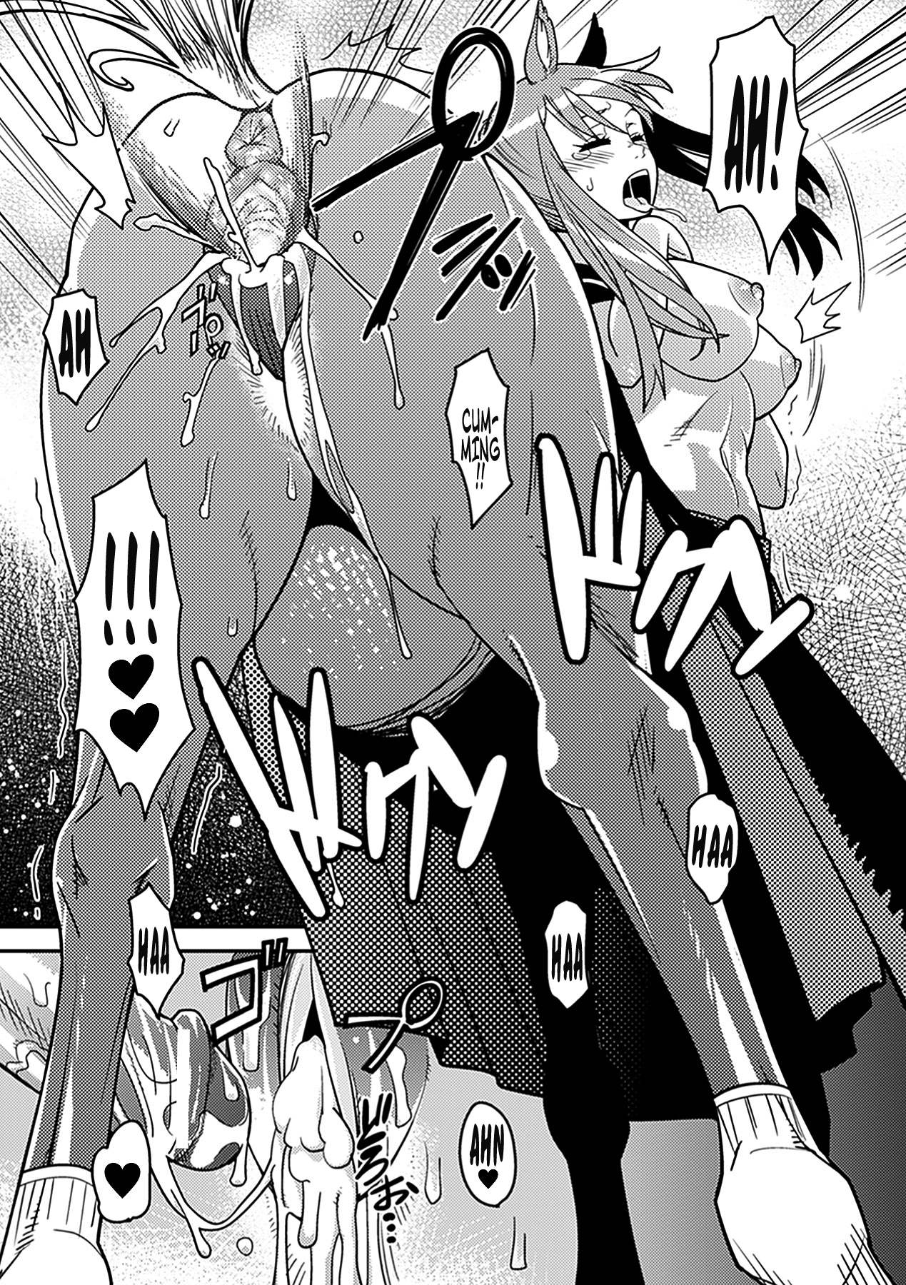 [Kuroshiki] Ja Ja Uma Sailor Fuku | Wild Horse In A School Uniform (Bessatsu Comic Unreal Monster Musume Paradise Vol. 2) [English] =LWB= [Digital] page 15 full