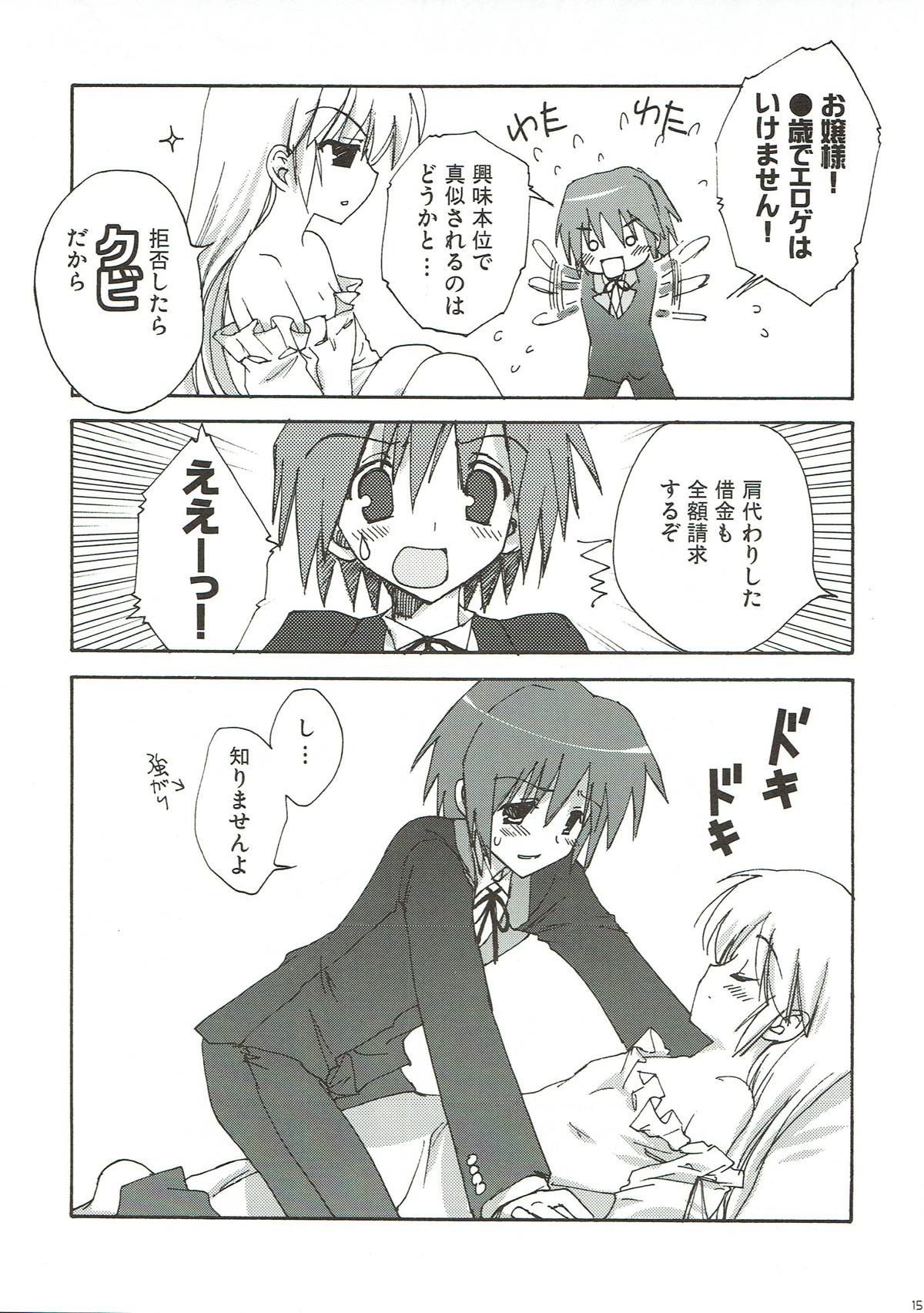 [KORISUYA (Korisu)] Ojou-sama no Onozomi Doori (Hayate no Gotoku!) page 14 full
