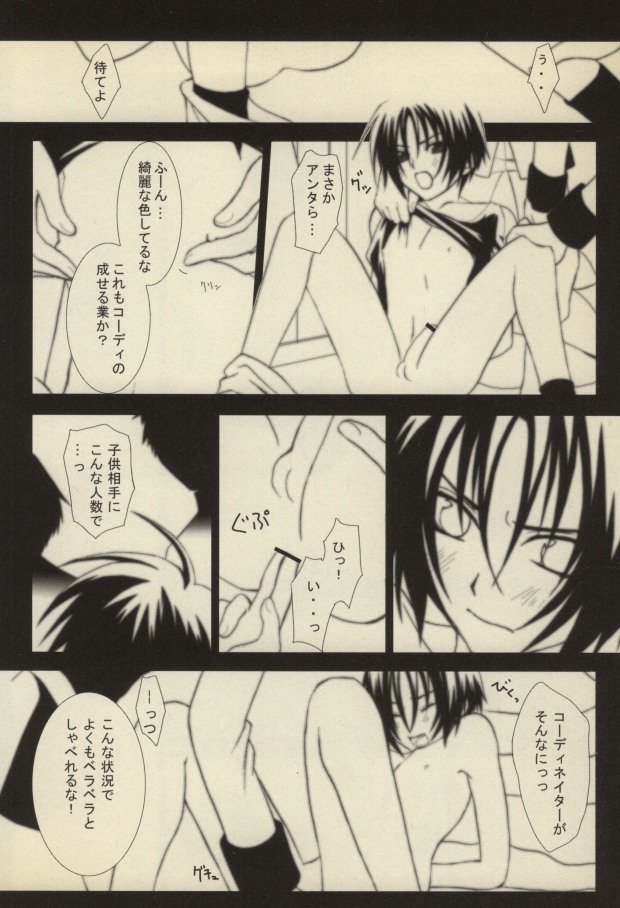 [3×3CROSS (Kamui Marimo)] Koushoku Shounen (Gundam SEED DESTINY) page 23 full