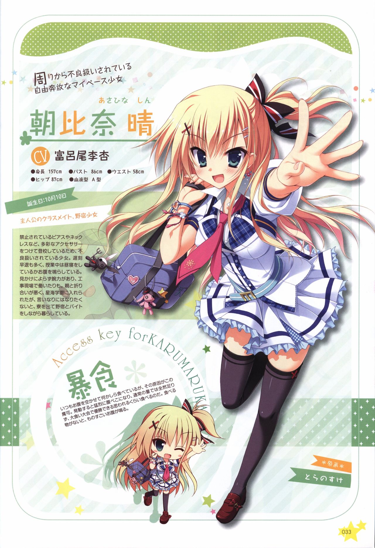 Karumaruka Circle Visual Fan Book page 33 full