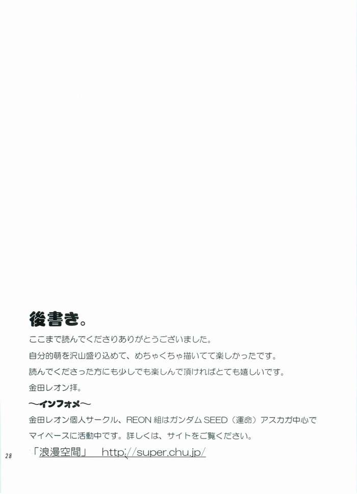 (C68) [Reongumi (Reon Kaneda)] HONEY BABY (Gundam SEED DESTINY) page 27 full
