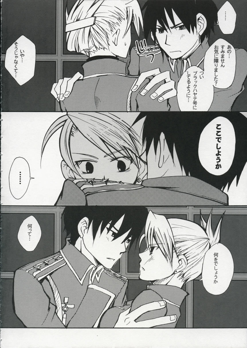 (SC25) [Ao Hana (Aoi Remi)] Mayonaka no Arashi (Fullmetal Alchemist) page 7 full