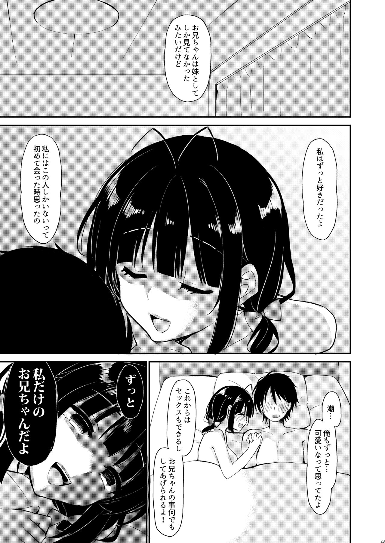 [PigPanPan (Ikura Nagisa)] Boku wa Imouto ni Sakaraenai - I cannot go against my sister. [Digital] page 22 full