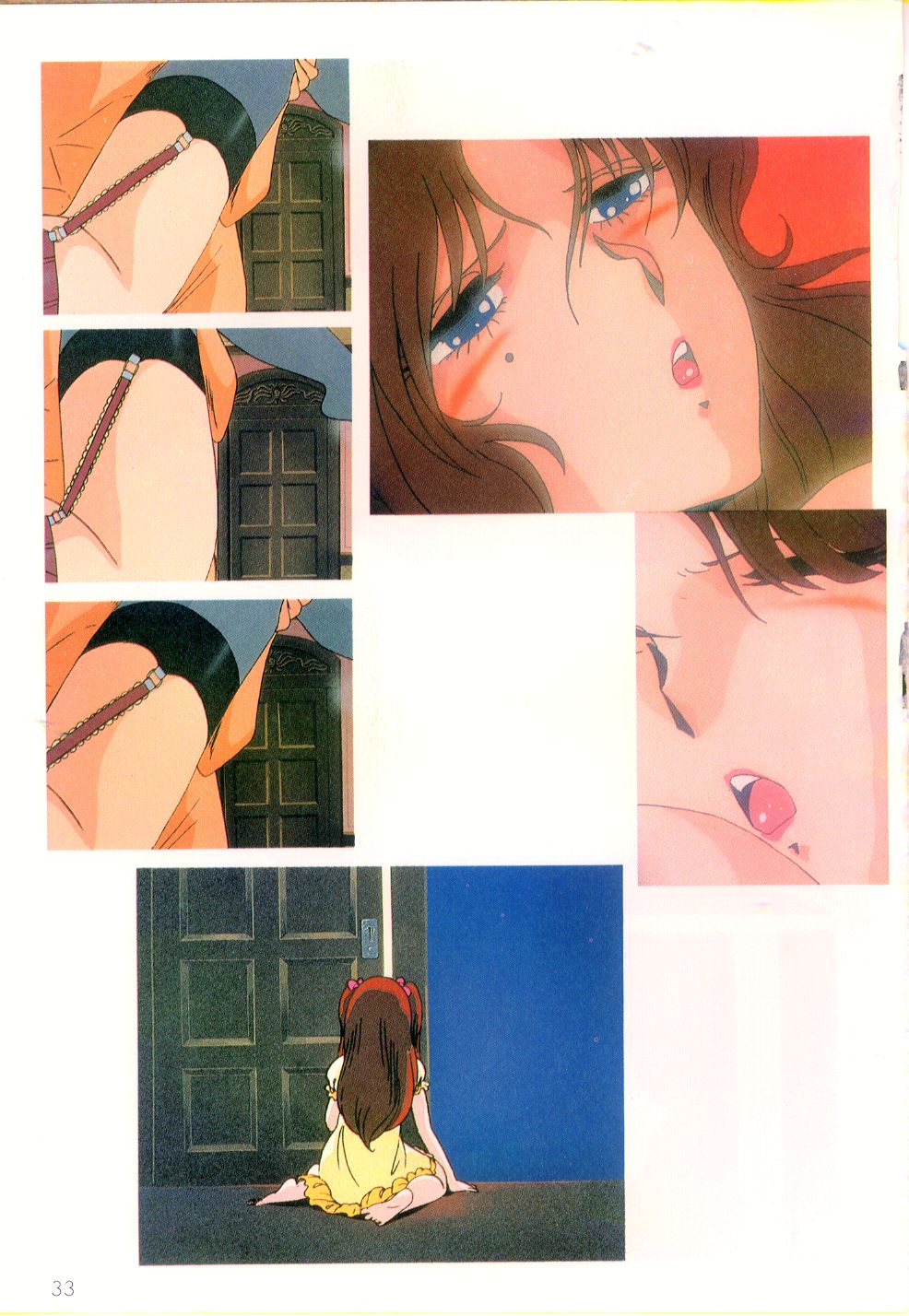Cream Lemon Film Comics - Cream Lemon Part 11: Kuro Neko Kan page 34 full