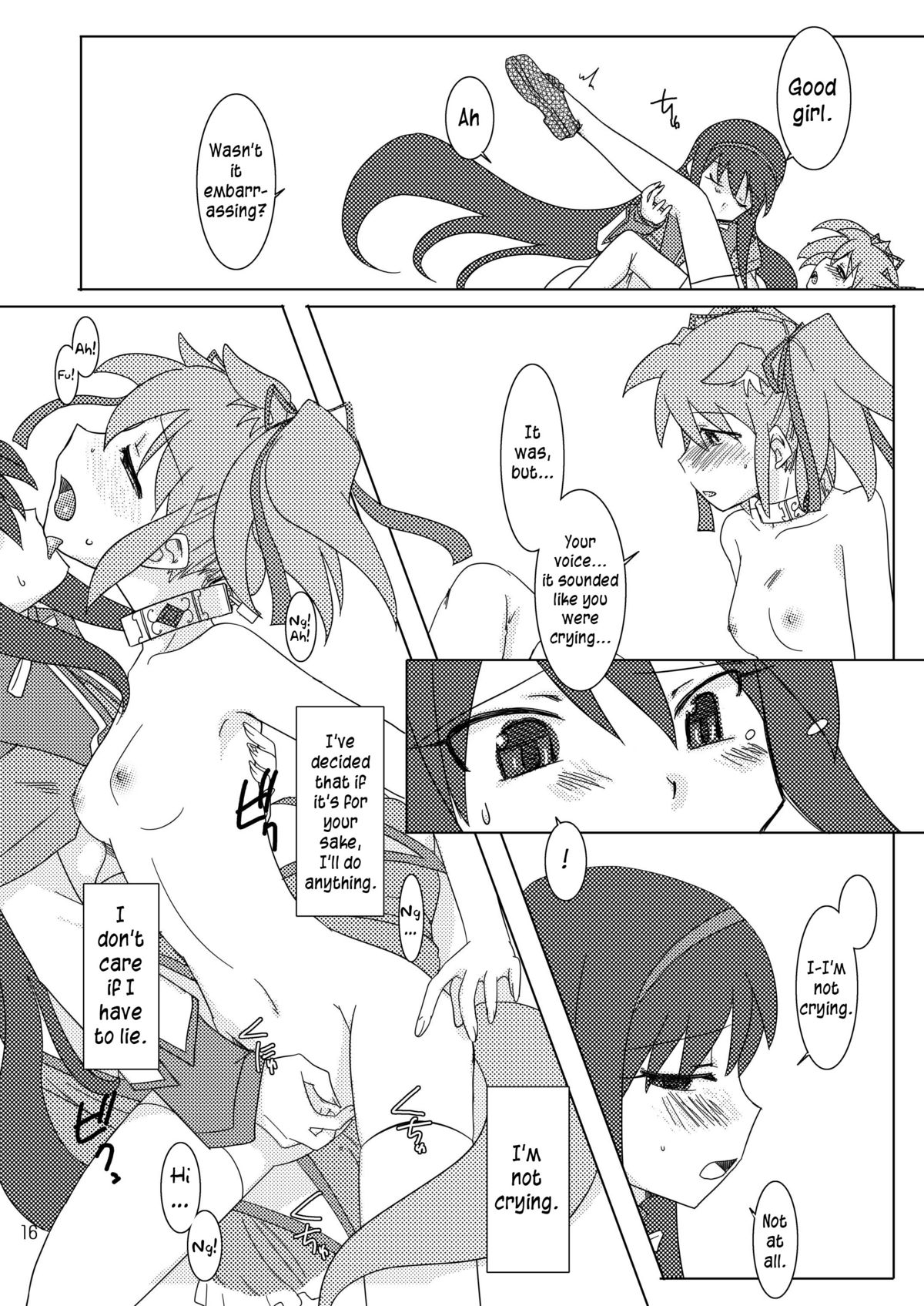 (C80) [Purin House (Nakai Kana)] Shoujo Ijou Majo Miman (Puella Magi Madoka Magica) [English] =LWB= page 18 full