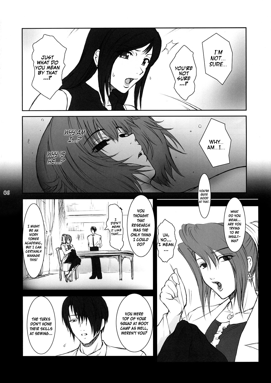 (C73) [Kokonokiya (Kokonoki Nao)] Lucrecia II (Final Fantasy VII: Dirge of Cerberus) [English] =SNP= page 5 full
