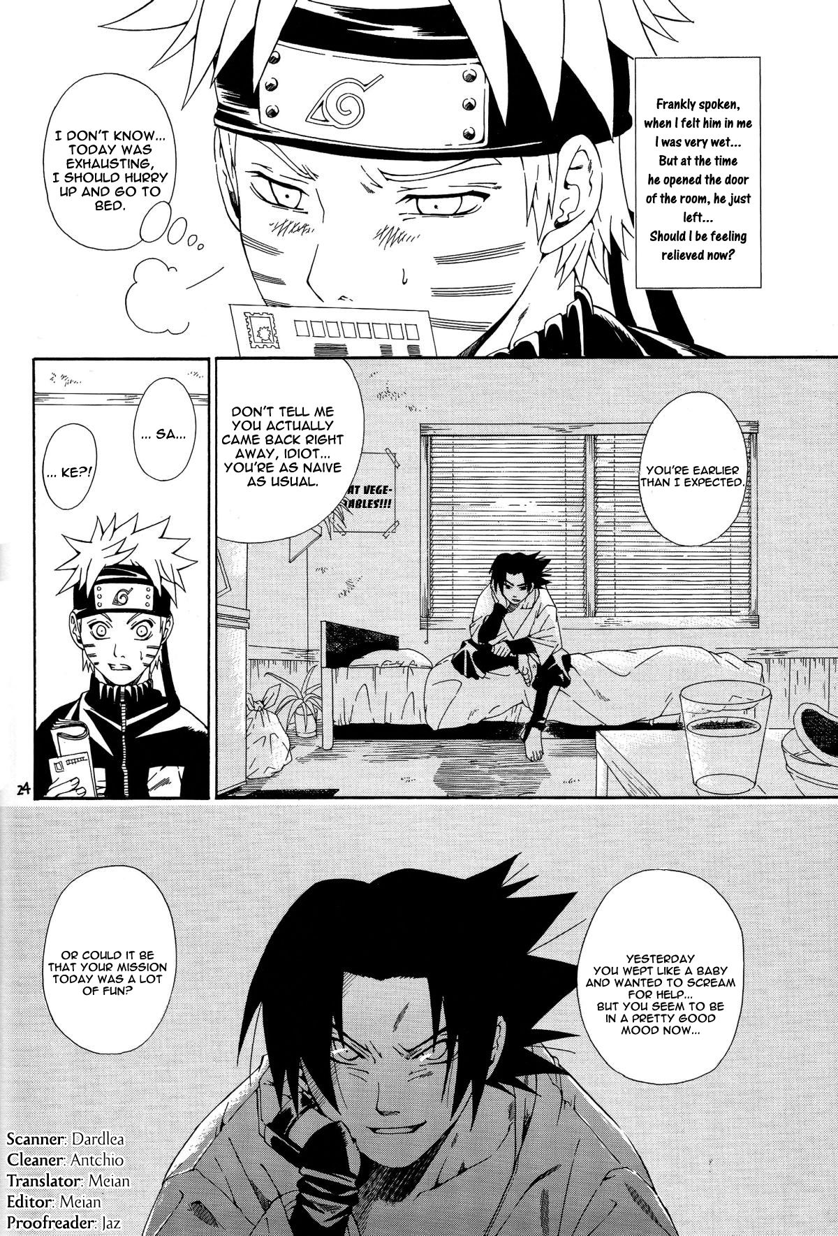 ERO ERO ERO (NARUTO) [Sasuke X Naruto] YAOI -ENG- page 22 full