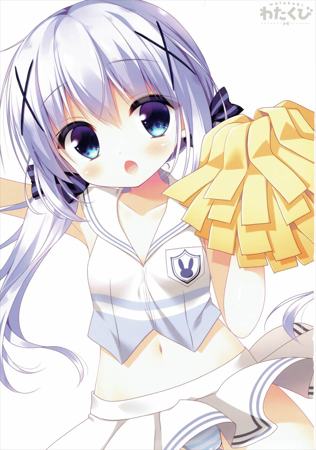 (COMIC1☆10) [Watakubi (Sasai Saji)] Chino-chan no Ouen (Gochuumon wa Usagi Desu ka?) page 2 full